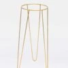 Ivyline Pianta Plant Stand 19cm Gold