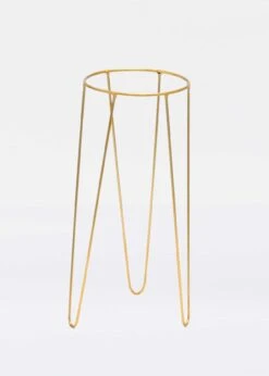 Ivyline Pianta Plant Stand 19cm Gold