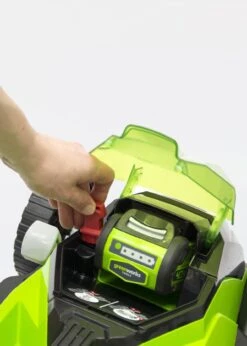 Greenworks 40V 35cm (14") Cordless Lwnmwr W Batt&Charger -Outdoor Garden Care Shop search 1156