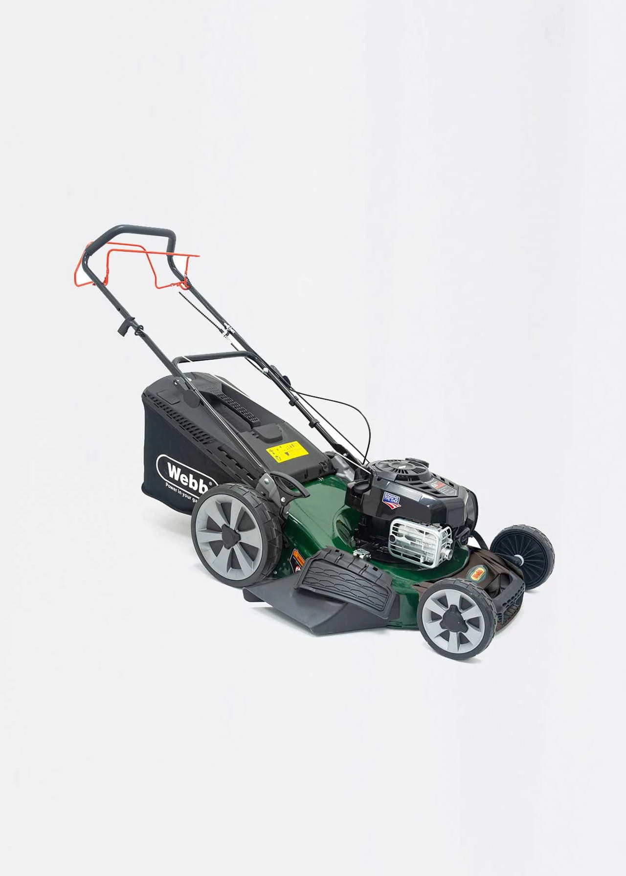 Webb Supreme 53cm (21") Self Propelled Petrol Rotary Lawnmow 1 Webb Supreme 53cm (21") Self Propelled Petrol Rotary Lawnmow