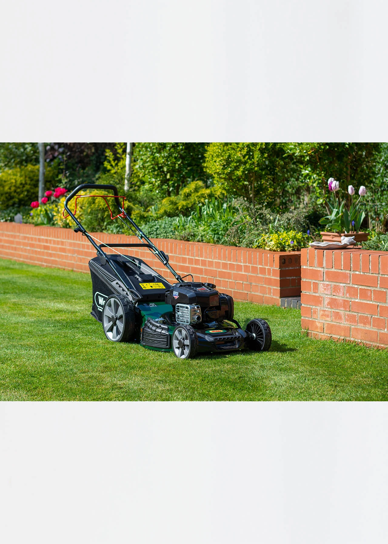 Webb Supreme 53cm (21") Self Propelled Petrol Rotary Lawnmow 4 Webb Supreme 53cm (21") Self Propelled Petrol Rotary Lawnmow - Image 4