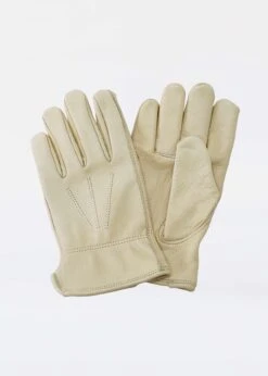 Men's Leather Gloves Kent & Stowe Medium Tan