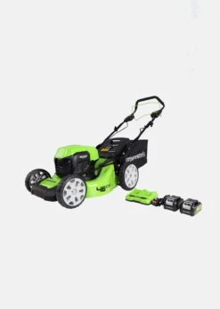 Greenworks 48v 46cm Lawnmower With Batteries & Dual Charger