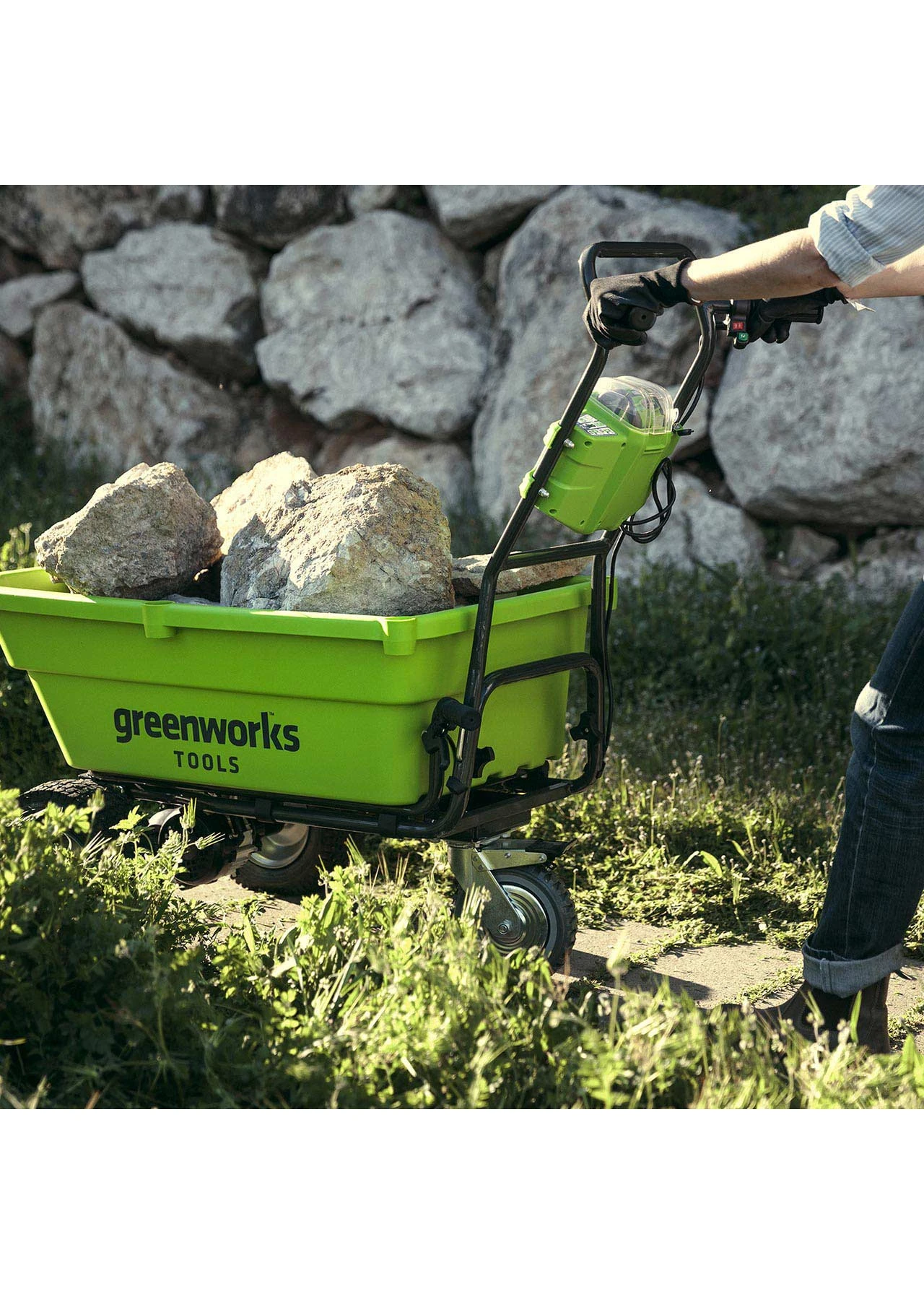 Greenworks 40V Garden Cart (Bare Tool) 4 Greenworks 40V Garden Cart (Bare Tool) - Image 4