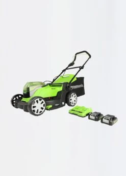 Greenworks 48V 41cm (16") Lawnmower With Batteries & Charger