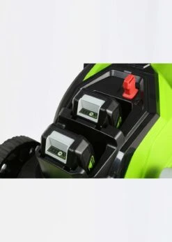 Greenworks 48V 35cm Lawnmower With Batteries & Twin Charger -Outdoor Garden Care Shop search 1702