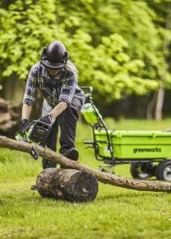 Greenworks G40CS30 40V Chainsa 8 Greenworks G40CS30 40V Chainsa -Outdoor Garden Care Shop search 1713