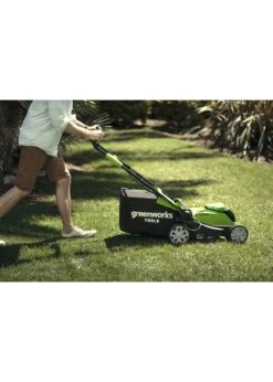 Greenworks 41cm Cordless Rotary Lawnmower 9 Greenworks 41cm Cordless Rotary Lawnmower -Outdoor Garden Care Shop search 1755