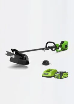Greenworks Cordless 40V Brushless Top Mount 2in1 Trimmer
