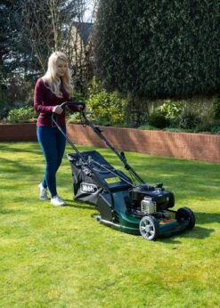 Webb 17" Self Propelled Petrol Rotary Lawnmower -Outdoor Garden Care Shop search 1803