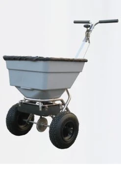 Handy 100lb Push Salt Spreader