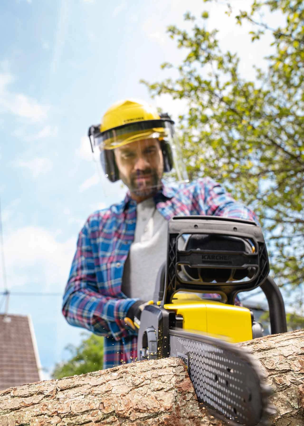 Karcher 18v 30cm (12") Cordless Chain Saw Tool Only 3 Karcher 18v 30cm (12") Cordless Chain Saw Tool Only - Image 3