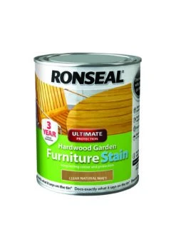 Ronseal Teak Oil 750ml Clear Natural Matt