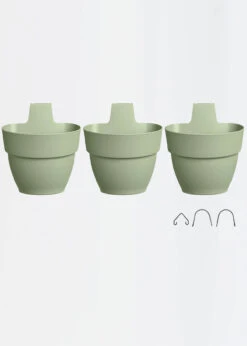 Elho Vibia Campana Vertical Forest Set/3 Green