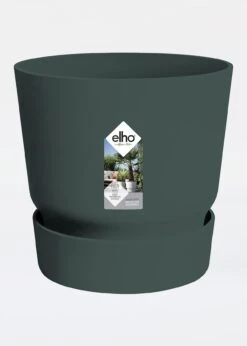 Elho Greenville Round Pot 47cm Leaf Green -Outdoor Garden Care Shop search 224