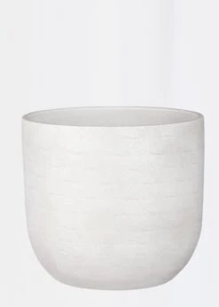 Nora Pot Round Off White 30cm