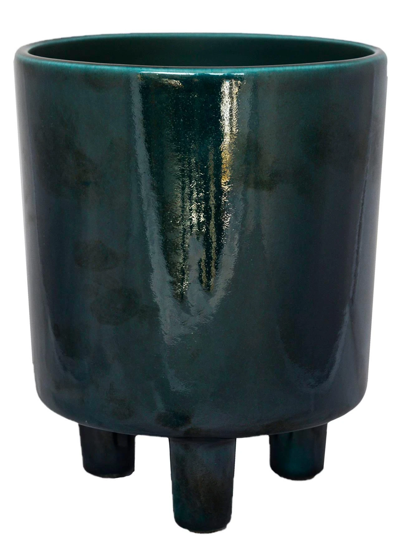 Ivyline Pisa Pot 16cm Emerald 1 Ivyline Pisa Pot 16cm Emerald