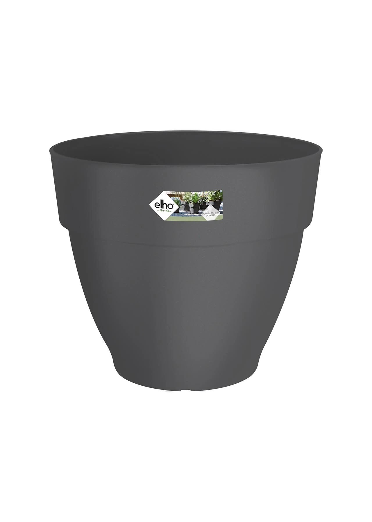 Elho Vibia Campana Pot 35cm Anthracite 4 Elho Vibia Campana Pot 35cm Anthracite - Image 4