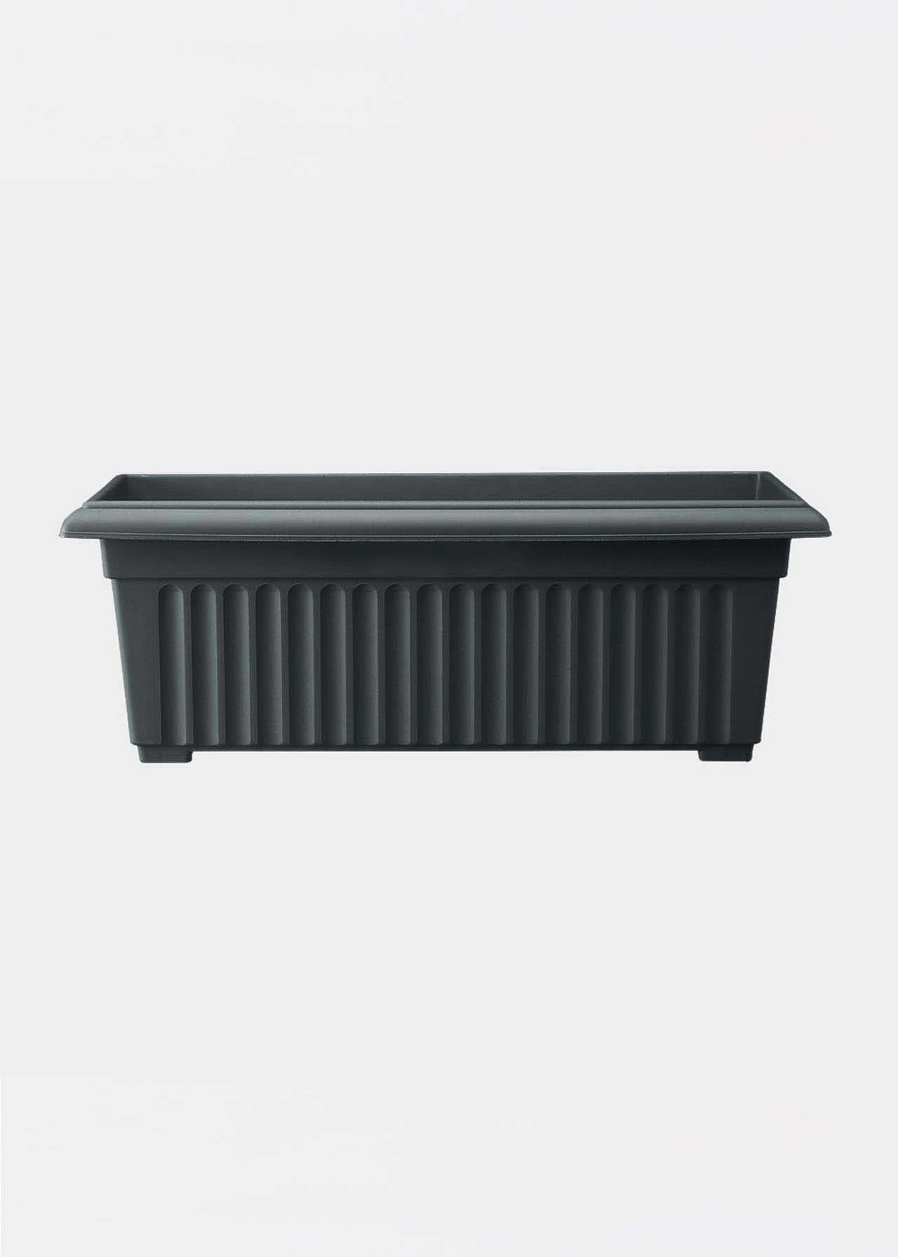 Corinthian Trough 70cm Black 1 Corinthian Trough 70cm Black