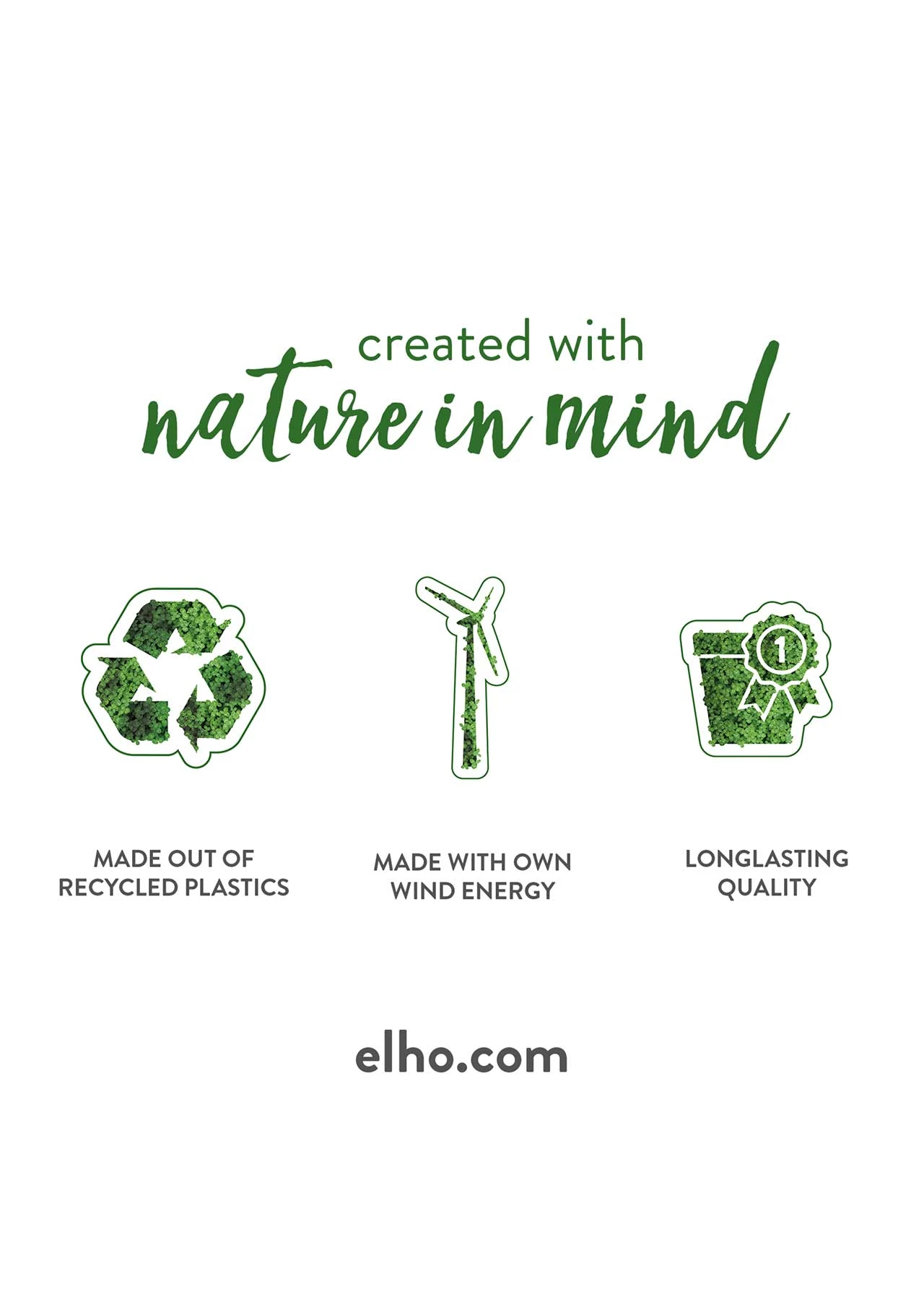 Elho Vibia Campana Vertical Forest Set/3 Anthracite 4 Elho Vibia Campana Vertical Forest Set/3 Anthracite - Image 4