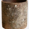 Kew Handthrown Aged Bark Planter 21cm