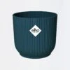 Elho Vibes Fold Round Pot 25cm Blue