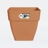 Elho Vibia Campana Square Planter 37cm Terra