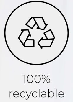 Vase Elegant Low Waste Rib Pot 34x46 Terrazzo Grey -Outdoor Garden Care Shop search 374