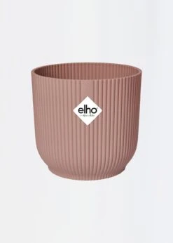 Elho Vibes Fold Pot With Wheels 35cm Pink