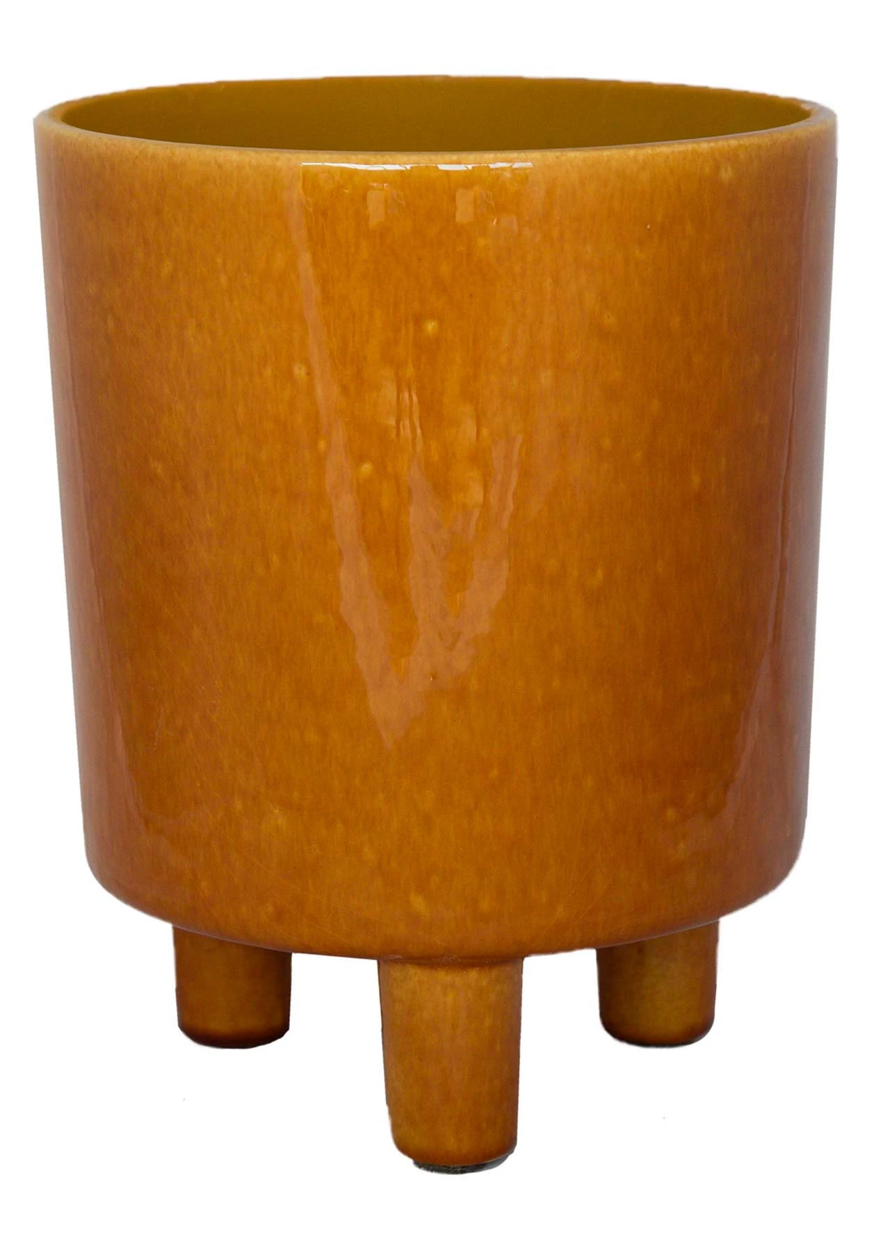 Ivyline Pisa Pot 16cm Mustard 1 Ivyline Pisa Pot 16cm Mustard