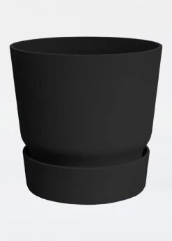 Elho Greenville Round 25cm Black