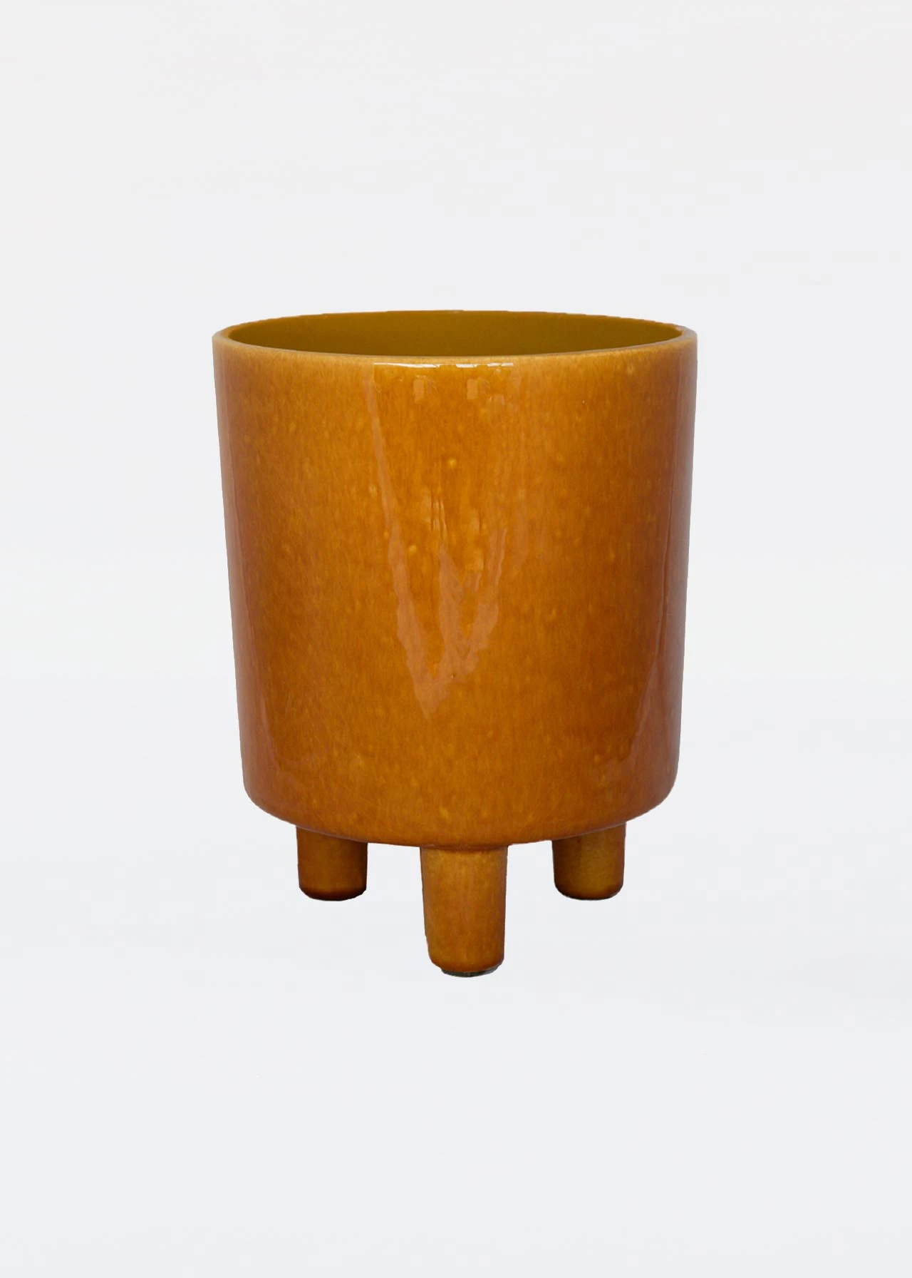 Ivyline Pisa Pot 20cm Mustard 1 Ivyline Pisa Pot 20cm Mustard