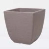 32cm Dark Brown Cotswold Planter Square Stewart
