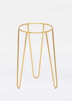 Ivyline Pianta Plant Stand 17cm Gold