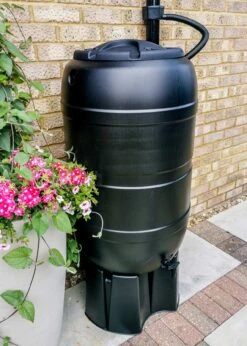 210L Water Butt Set (inc 3 Part Stand And Filler)