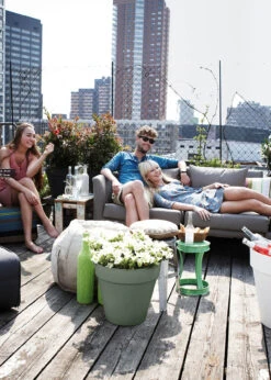 Elho Loft Urban Round Pot 25cm Pistachio -Outdoor Garden Care Shop search 49