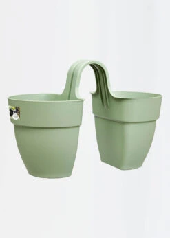 Elho Vibia Campana Flower Twin 21cm Green