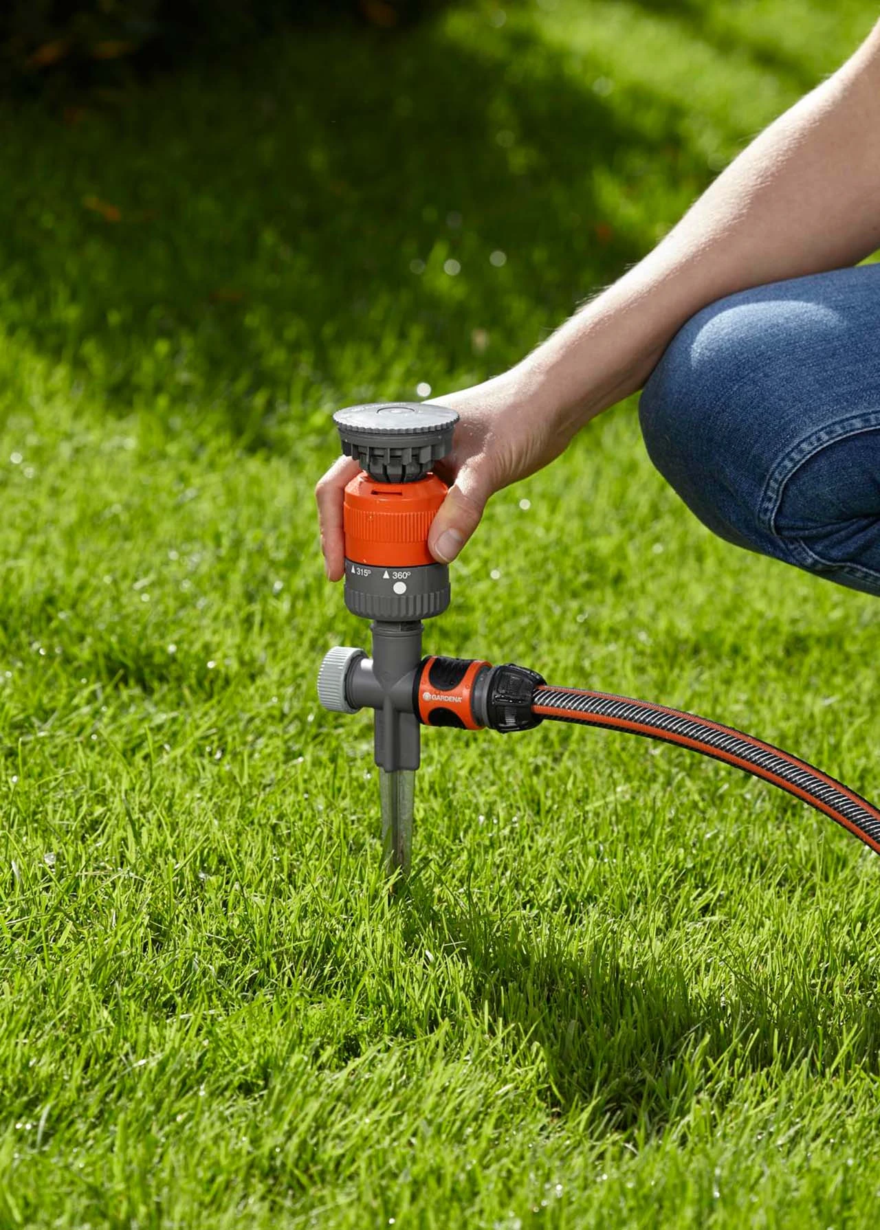 Gardena Circular Sprinkler Vario W.Spike 3 Gardena Circular Sprinkler Vario W.Spike - Image 3