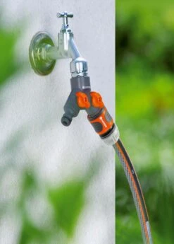 Gardena Twin-Tap Connector -Outdoor Garden Care Shop search 576