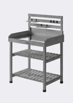 VegTrug Potting Table Grey Wash -Outdoor Garden Care Shop search 582