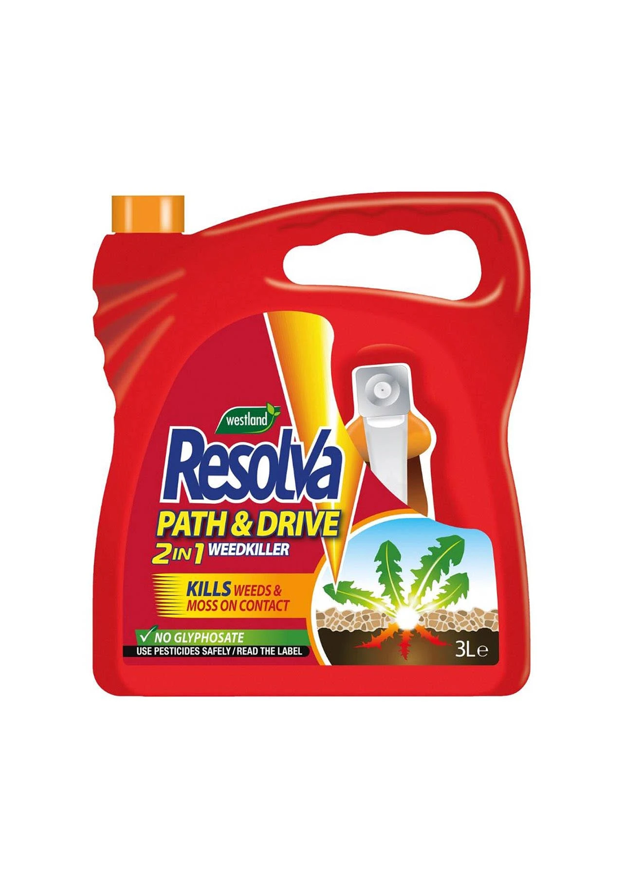 Resolva Path & Drive Weedkiller 3L RTU 1 Resolva Path & Drive Weedkiller 3L RTU