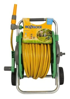 Hozelock 60m Hosecart & 30m Hose, Fitt Set -Outdoor Garden Care Shop search 734