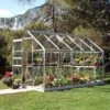 Halls Popular 6'3"x10'4" Aluminium Greenhouse With Horticult