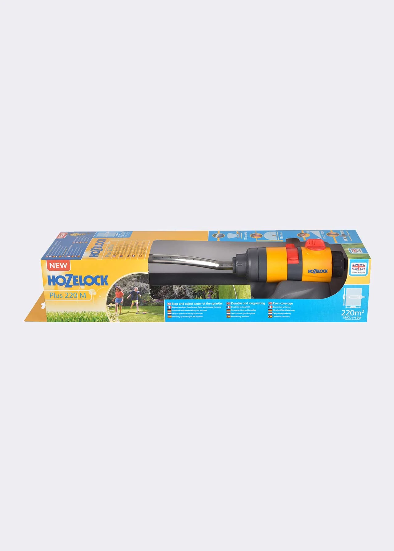 Hozelock Rectangular Sprinkler Plus 220m 4 Hozelock Rectangular Sprinkler Plus 220m - Image 4