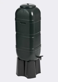 100L Slimline Water Butt (inc 4 Part Stand And Filler)