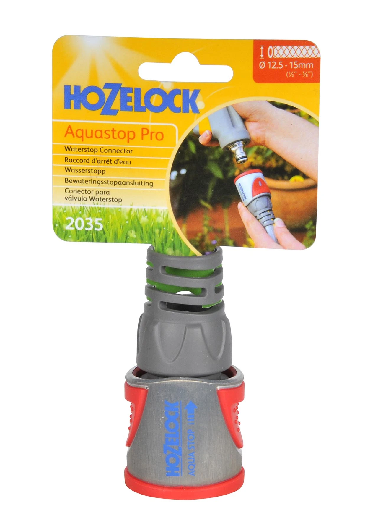 Hozelock Pro Metal AquaStop Connector 3 Hozelock Pro Metal AquaStop Connector - Image 3